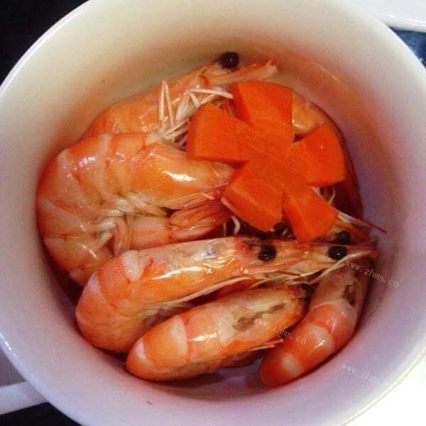 清鲜白灼虾