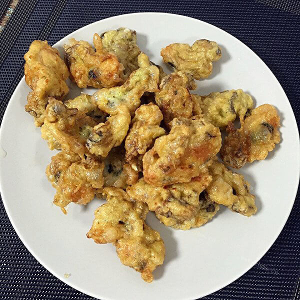 美味的软炸蛎煌