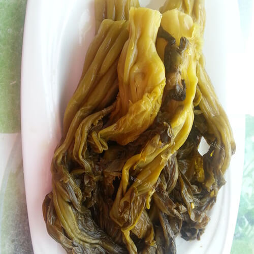 爽口的自制贵州酸菜