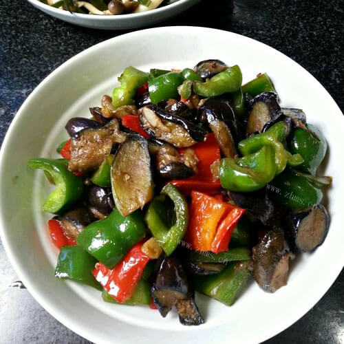 美味杂蔬炒茄子