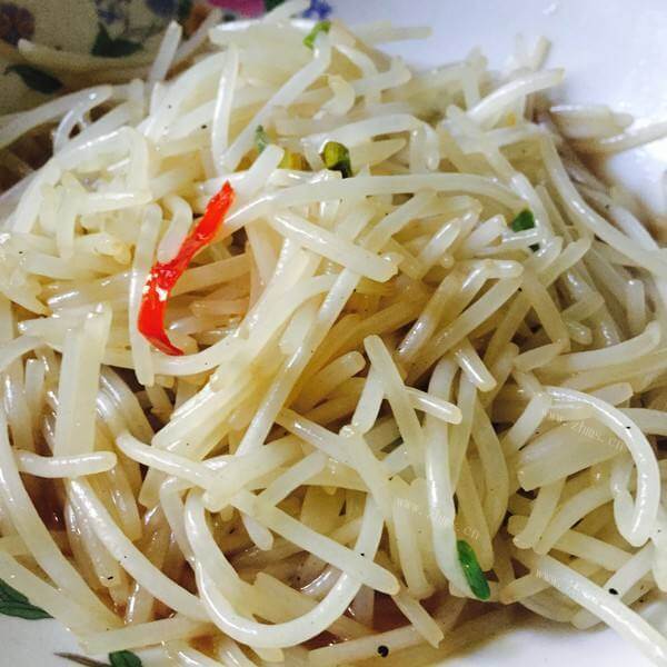 好吃的香醋银针