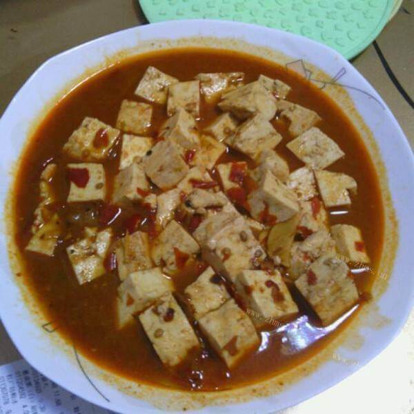 美味的麻辣豆腐