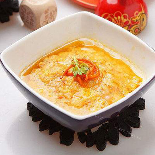 美味虾粉炖鸭蛋
