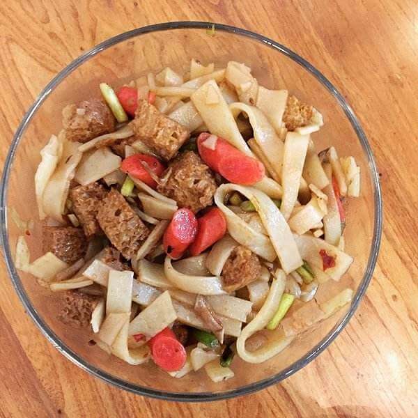 美味番茄红烩面皮