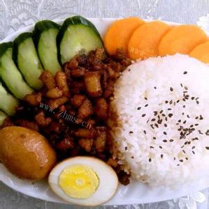 美味的台湾滷肉饭