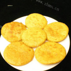 传统小食黄豆面玉米饼
