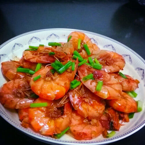 香喷喷茶焖大虾