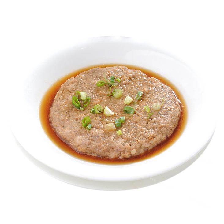 营养双菇蒸肉饼