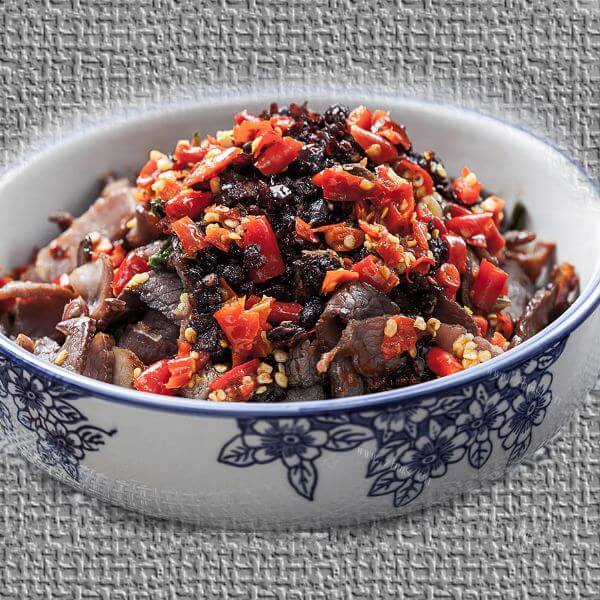 好吃的蒸牛肉干