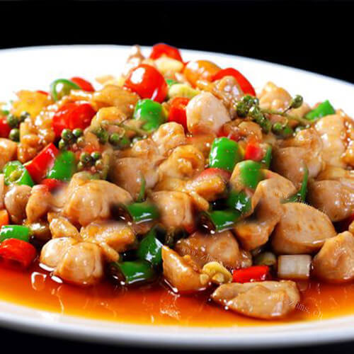 美味的椒麻鸡丁