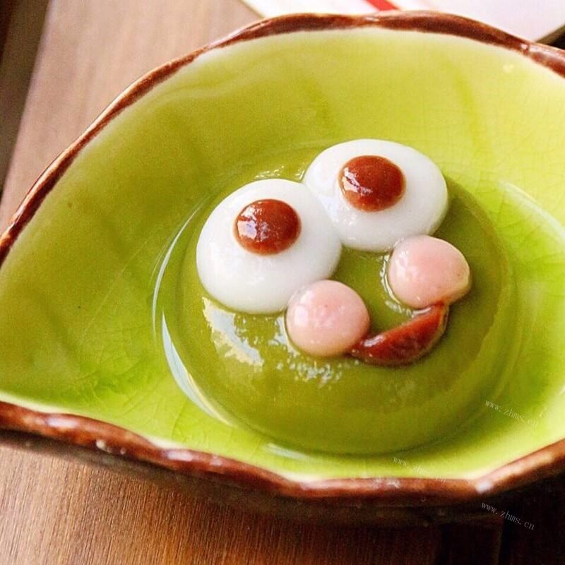 好吃的绿豆蛙汤圆