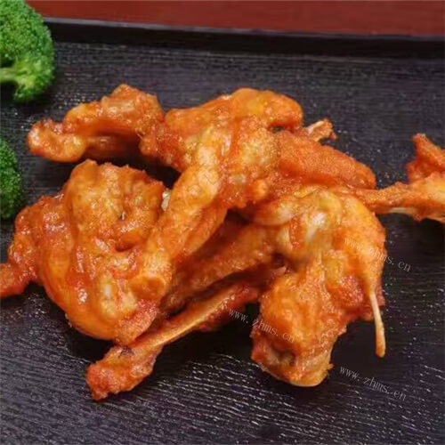 美味的香炸鸡叉骨