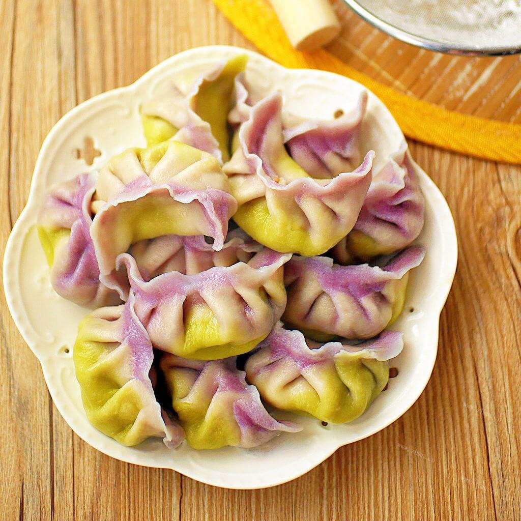 美味甘蓝玉米香菇饺子