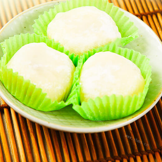 香甜的麻香红豆糯米饼