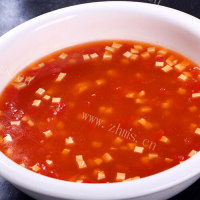 快手菜-葱番茄豆腐汤