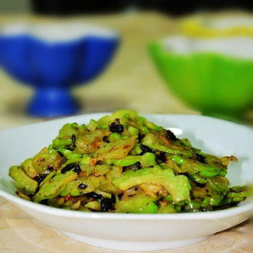 好吃的豆豉炒苦瓜