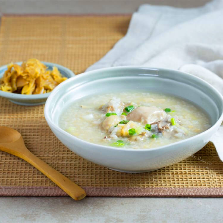 家常瑶柱虾干粥