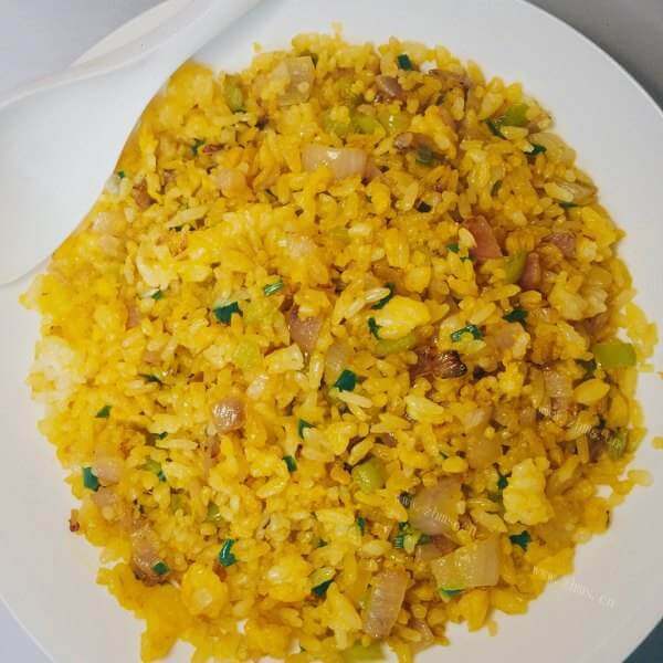 美味的爱心蛋炒饭