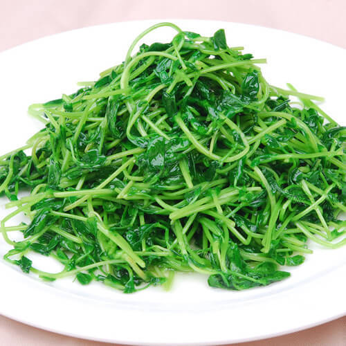 快速清炒豌豆苗
