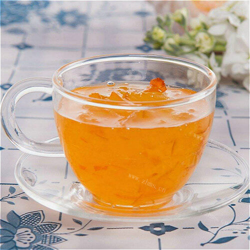 美味的秘制柚子茶