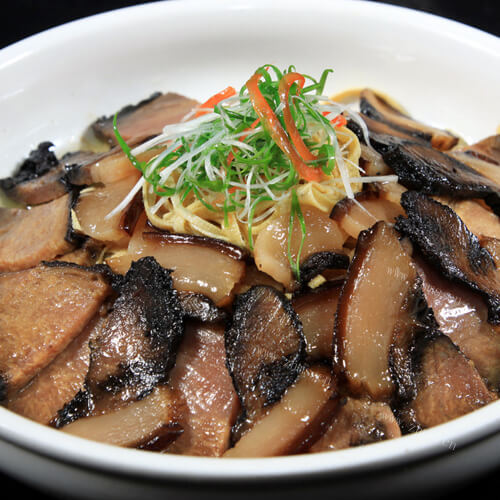 美味酱肉蒸千张