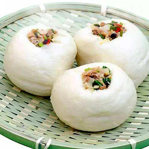 回味特色葱花馒头