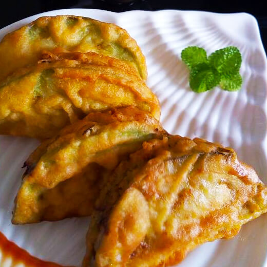 美味炸茄盒
