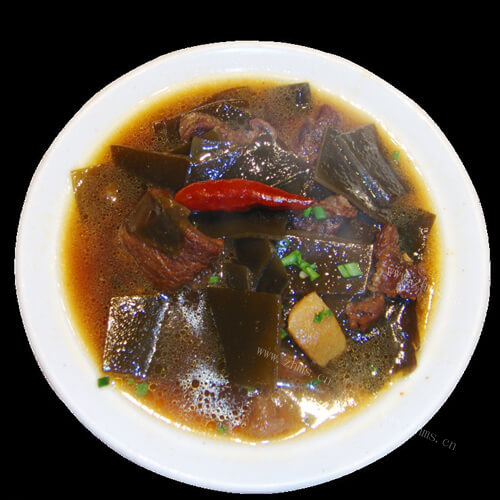 美味的海带烧肉