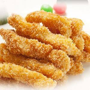 美味的芝士鸡柳