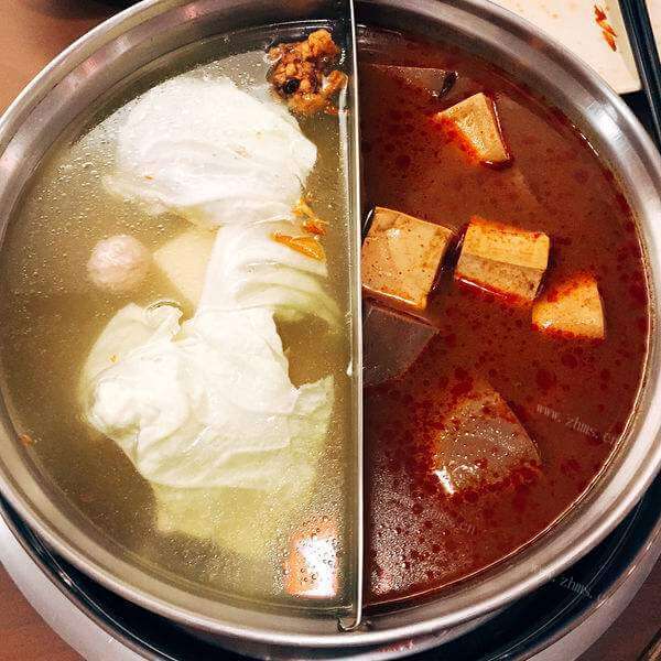 美味鸳鸯火锅汤底