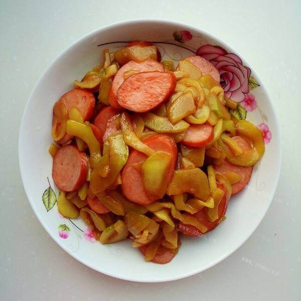 风味酸辣西葫芦香肠