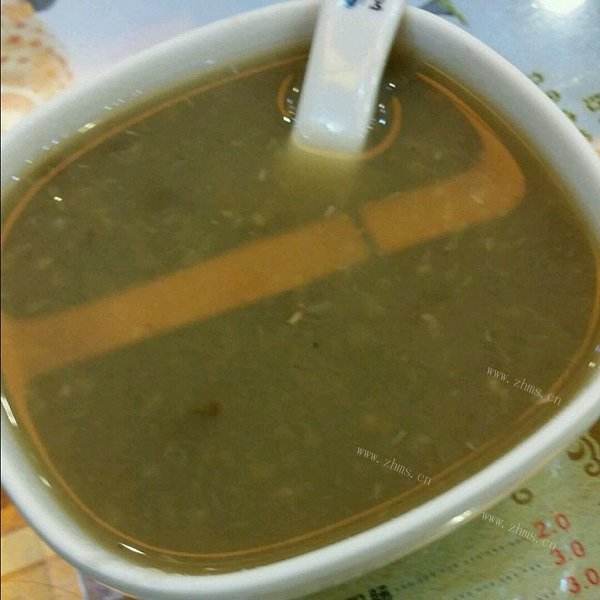 清凉绿豆沙