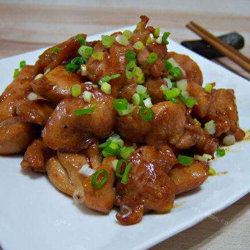 好吃的酱烧鸡丁