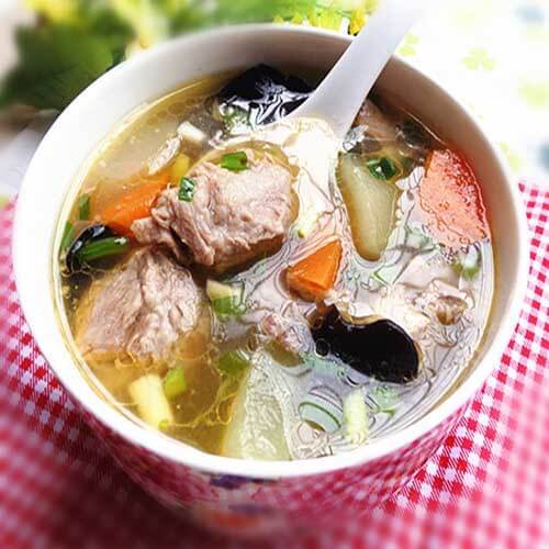 家常老黄瓜骨头汤