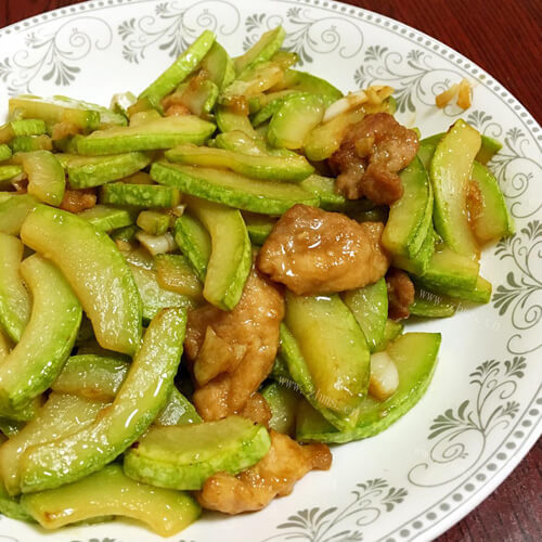 好吃的干葫芦丝炒五花肉