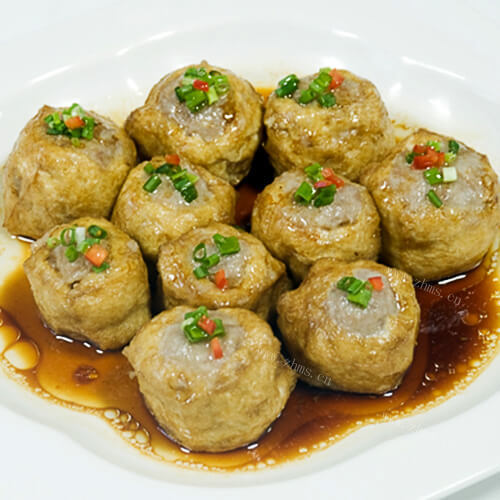 自制湖南酿豆腐