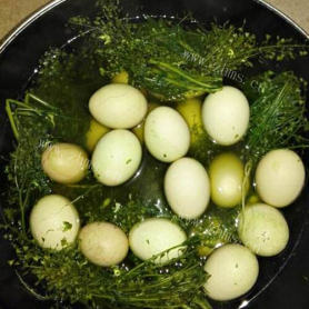 营养的地米菜煮鸡蛋