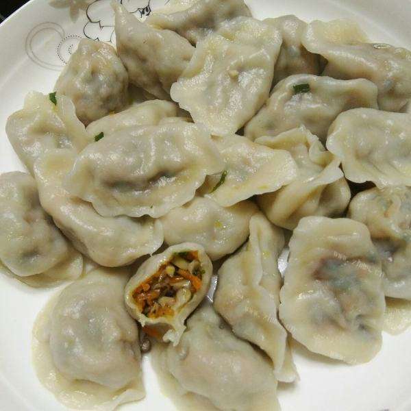 好吃鲜肉胡萝卜水饺