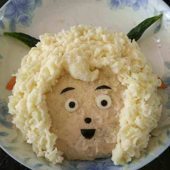 美味的喜羊羊土豆泥饭