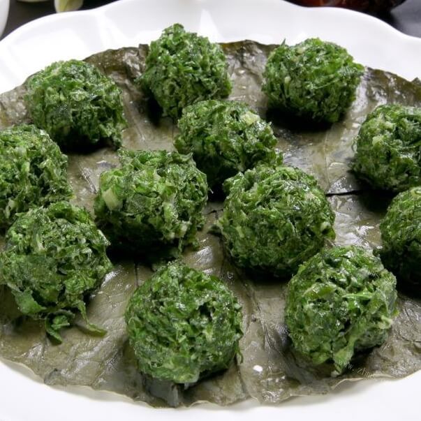 苦苣菜团~独特风味