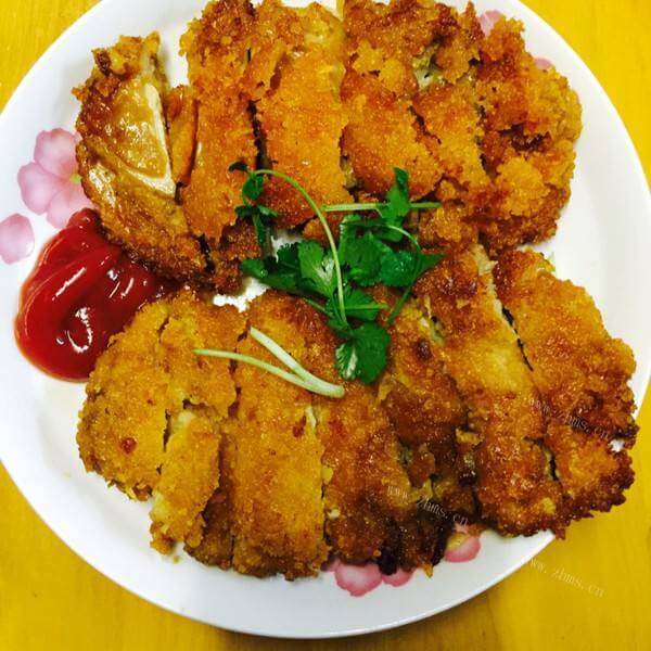脆香的煎鸡排