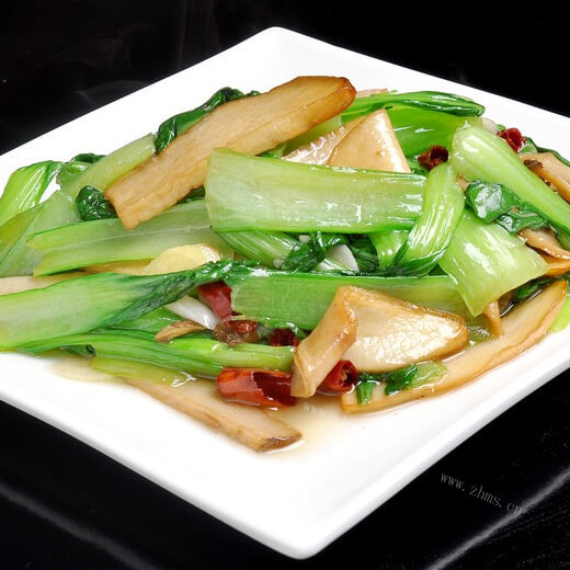 好吃的蚝油油菜花