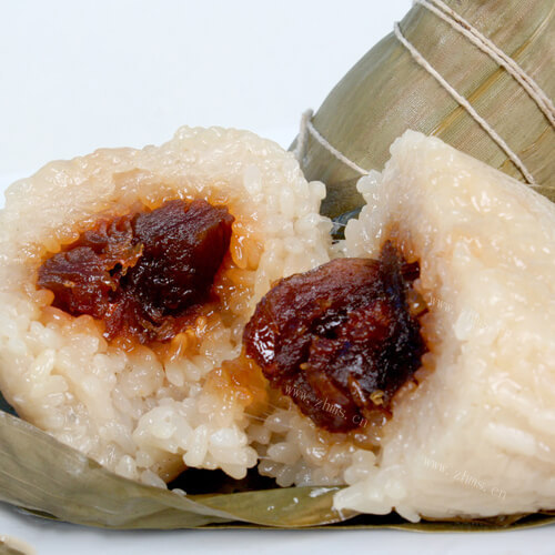 香甜蜜枣甜粽