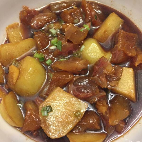 美味的小锅牛筋
