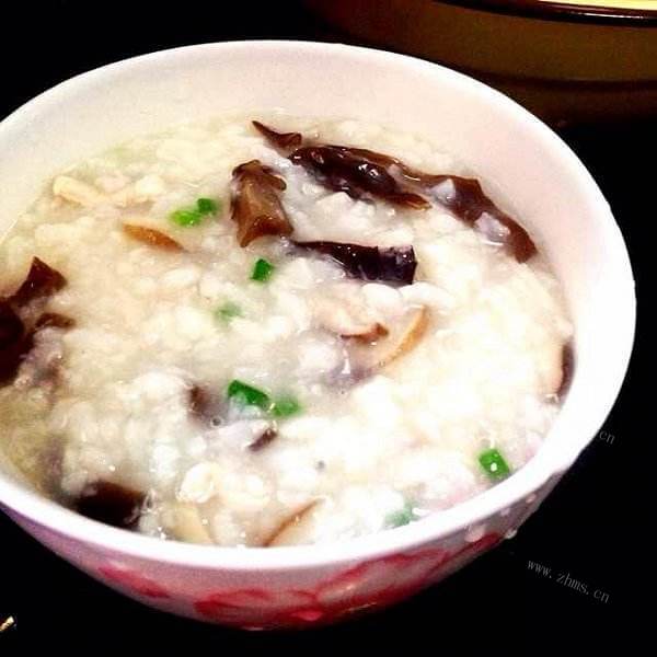 营养真姬菇瘦肉粥