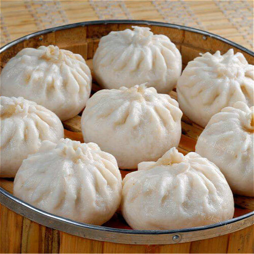 美味的猪肉大头菜包子