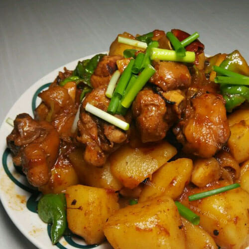 回味无穷的梅干菜蒸土豆鸡块