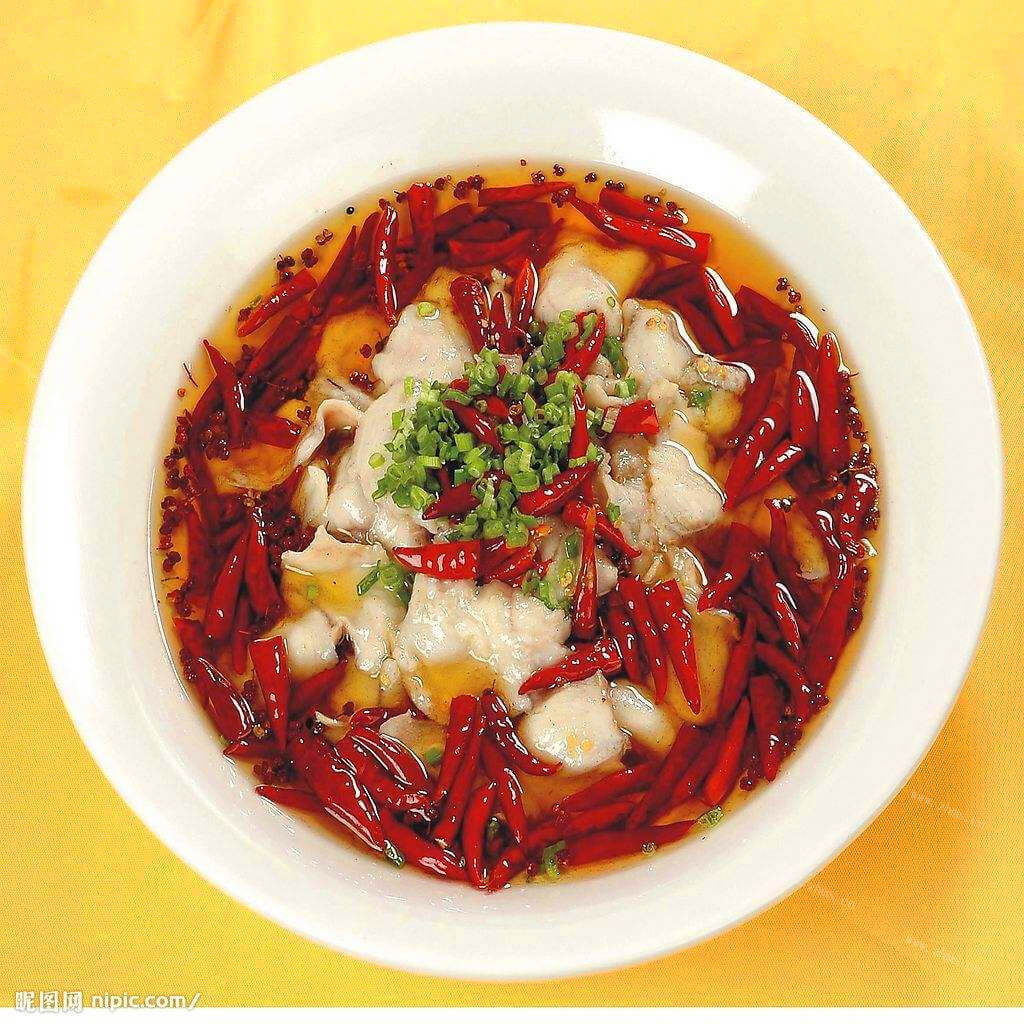 美味的水煮红烧鱼块