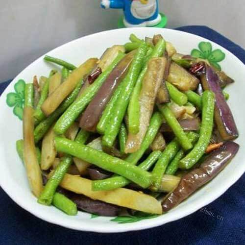 好吃的茄子煸豆角