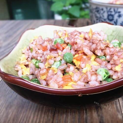 美味红粳米炒饭